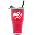NBA Cruiser Tumbler with Flip Lid and Straw - Atlanta Hawks